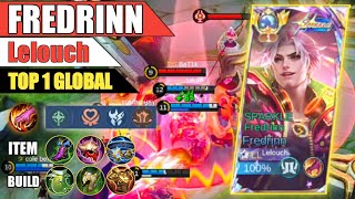 Tanky Jungler !! Unkillable Build Fredrinn ! Gameplay Top 1 Global Fredrinn By ᴸᵉˡᵒᵘᶜʰ • MLBB