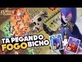 INSANO! CELULAR DA XUXA QUASE PEGOU FOGO COM ESSE ATAQUE! | CLASH OF CLANS