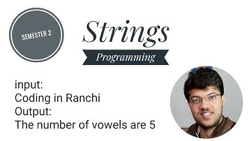 Class 10 ICSE |Strings Programming | Count vowels | With dry run | computer | icse java semester 2
