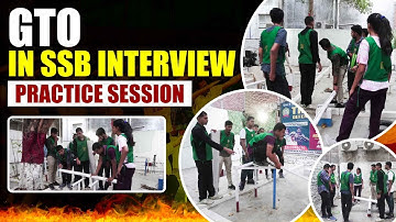 GTO Tasks | GTO Practice for SSB | How to Do GTO Task during SSB Interview by Capt S.K Sir #gtotasks