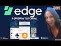 Edge mobile cryptocurrency wallet