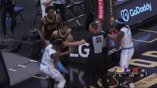 Dennis Schroder Wanna Fight OG Anunoby After He Take Him Down Like MMA!