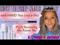  prepping nails without efile for gel polish  plus melodysusie atena review  lvers  hters
