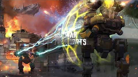 War robots test server (new weapon - Avenger)