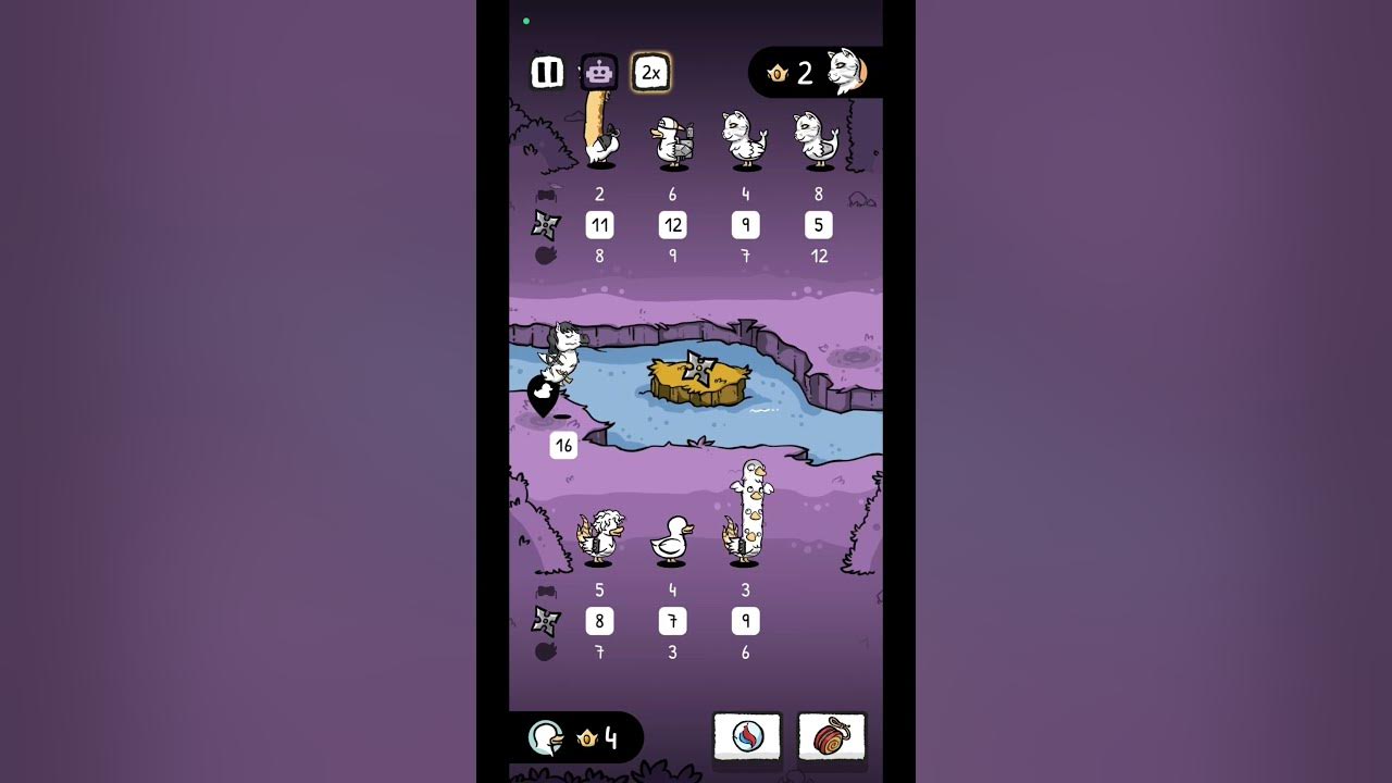 Cluster Ducks until you Win  #rpg  #ducks #mobilegame