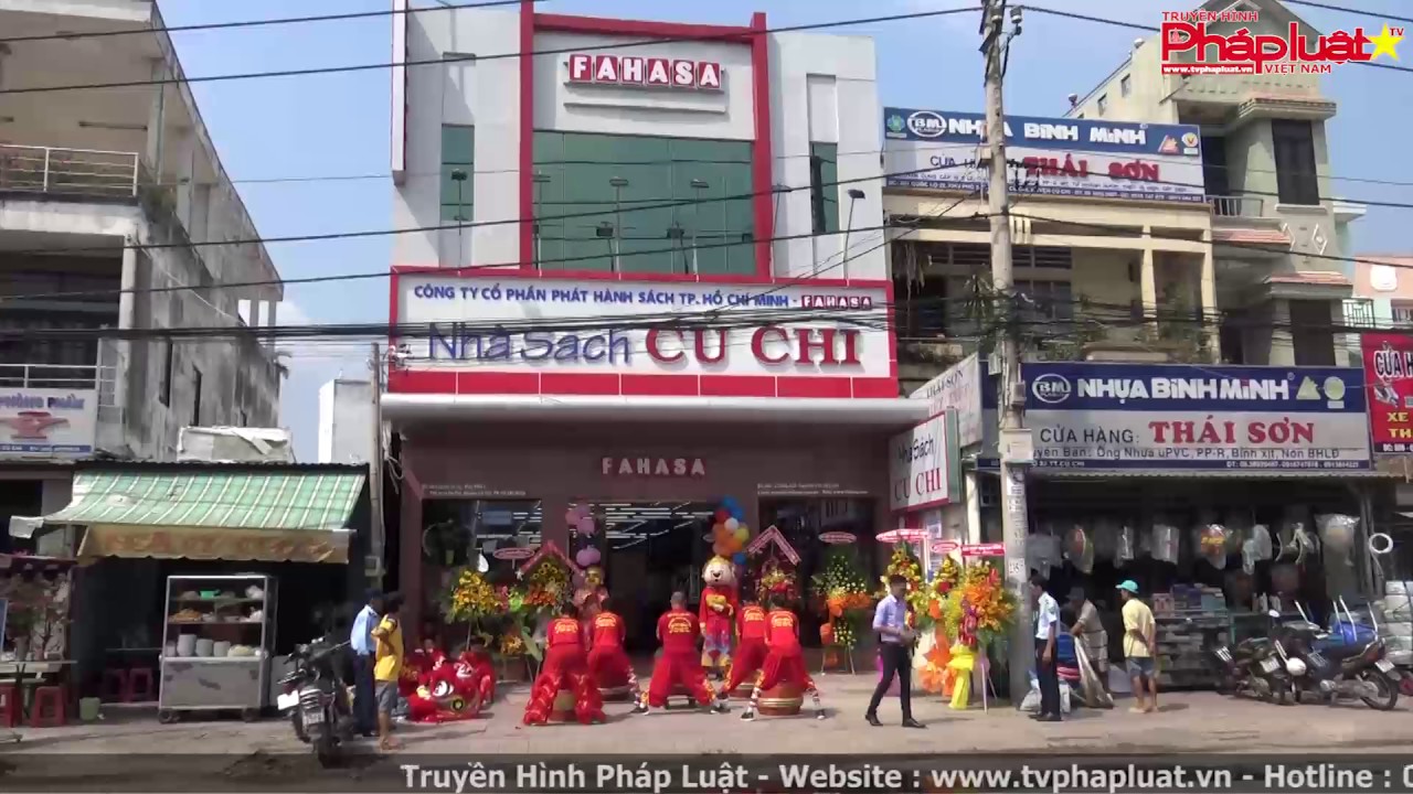 nhà sách chuyên bán sách luật 2022 Update KHAI TRƯƠNG NHÀ SÁCH CỦ CHI (TRUYỀN HÌNH PHÁP LUẬT)