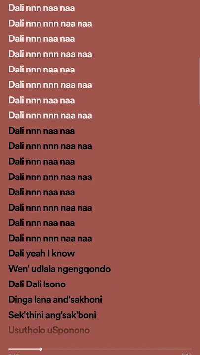 Kamo Mphela-Dalie lyrics FULL VIDEO LYRICS ON MY CHANNEL