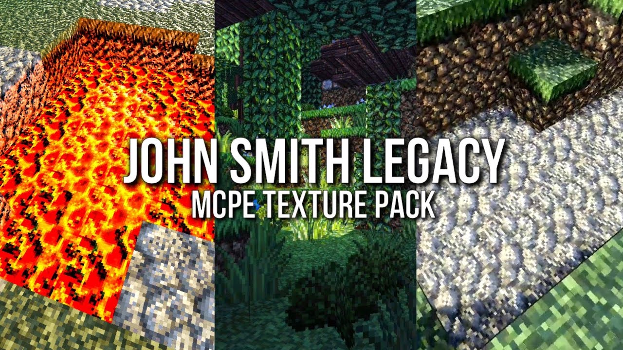 Textura Realista John Smith Legacy 1.21+ para Minecraft PE - Shader ...