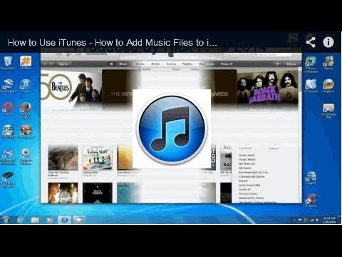 how-to-use-itunes---how-to-add-music-files-to-itunes-library---free-&-easy