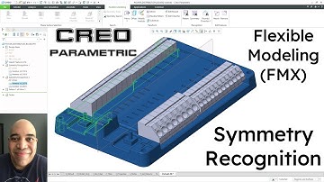 Creo Parametric - Flexible Modeling Extension (FMX) - Symmetry Recognition