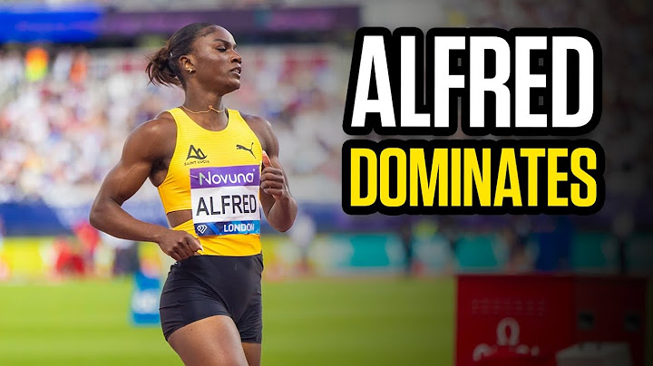 Julien Alfred Has DOMINATE Performance In 2025 London Diamond League Women's 200m