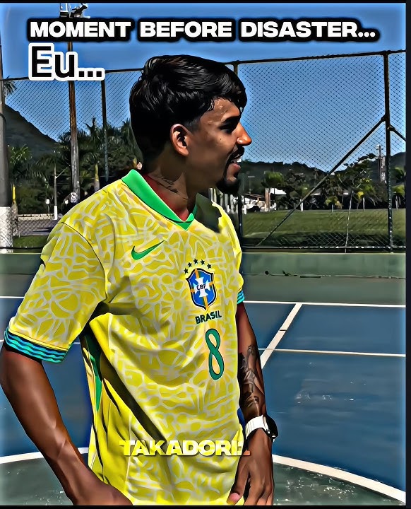 Moment before disaster...