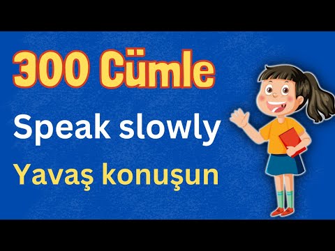 Bu 300 Cümle Sizin İngilizcenizi Çok İyi Geliştirecektir | İngilizce Öğrenin | Türkçe Animasyonlu
