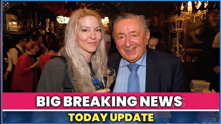 OMG!! Billionaire Richard Lugner Dead At 91 Weeks After Marrying 6th Wife, 42