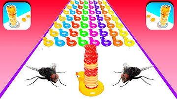 Pancake Run Game New Max Level Mobile iOS Gameplay Walkthrough Games KLDFBQG