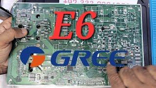 Gree DC Inverter AC E6 Error Repair On Camera | Outdoor PCB.