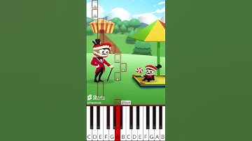 Hugs: Kids and Parents (@fash) The Amazing Digital Circus Animation - Octave Piano Tutorial