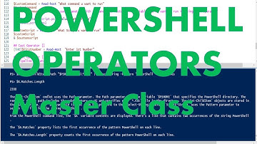 PowerShell Operators Masterclass | Uncut Videos from my Classroom