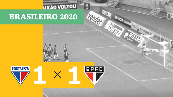 Fortaleza 1 X 1 São Paulo - Gabriel Sara cobra falta e empata o jogo