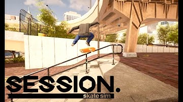 Session Skate Sim - Hubba Hideout / Brooklyn Banks Rail