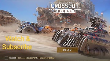 CrossOut War Game  walkthrough for Android & IOS no limits part1