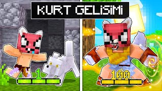 FAKİRİN KURT ADAM GELİŞİMİ!🐺📈 - Minecraft