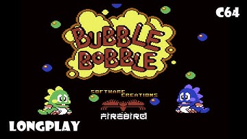 Bubble Bobble (C64): Longplay [No Commentary]