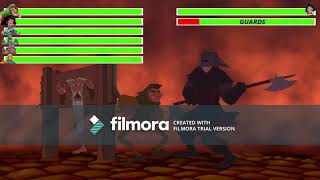 The Hunchback of Notre Dame Final Battle with healthbars (1/2)