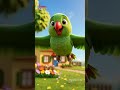 கிளியே கிளியே பறந்துவா - Pretty Green Parrot Song | Nursery Rhymes for kids | Galatta Kids | Shorts