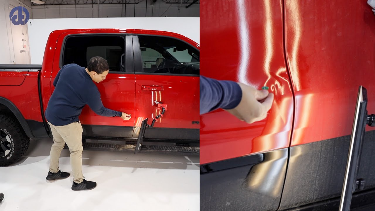 FREE Paintless Dent Repair Guide - How to remove a dent