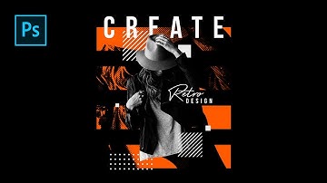 How to Create Retro Style Poster Design in Photoshop - #Photoshop Tutorials