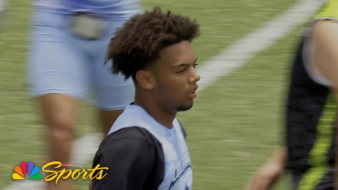 Nebraska commit Trae Taylor shows off his arm at OT7 Championship | NBC Sports