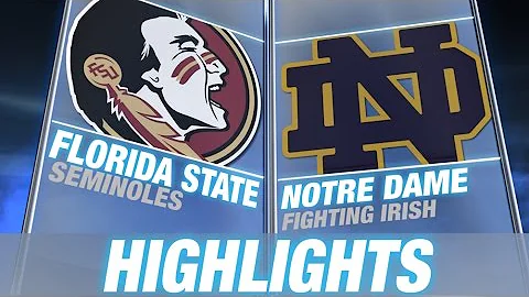 Florida State vs Notre Dame | 2015 Women's ACC Championship Highlights