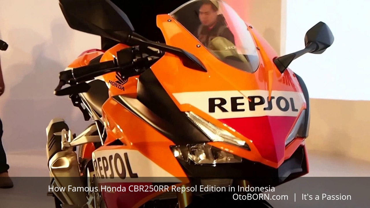 How Famous CBR250RR Repsol Edition ? - YouTube