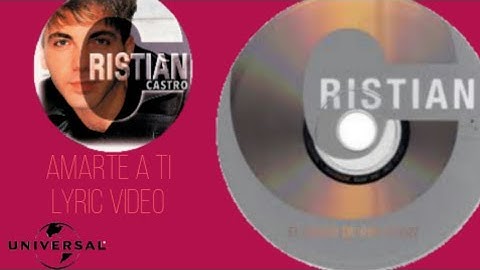 Thumbnail of Cristian Castro - Amarte A Ti (Lyric Video)