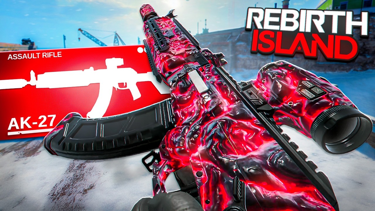 this BUFFED AK-27 LOADOUT is AMAZING on REBIRTH ISLAND WARZONE! (Best AK-27 Class)