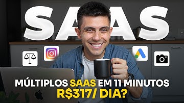 CRIEI UM SAAS QUE FEZ +131MIL E MOSTREI COMO CRIAR SAAS COM IA EM 11 MINUTOS - Já Validado