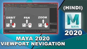 Learn MAYA 2020 Viewport handling (nevigations)(HINDI) || Tutomator || Praveer Das ||