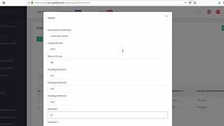 Welding Certificate | QA/QC  | Yamata Software screenshot 5