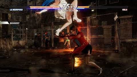 Dead or Alive 6 La Mariposa vs Kula CPU vs CPU AI vs AI (hardest level 8)