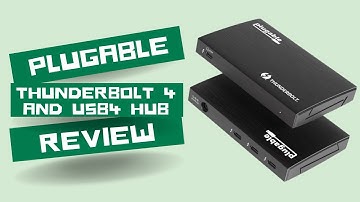 Maximize Your Connections - Plugable Thunderbolt 4 and USB4 Hub Review