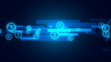 Digital Global Currency Background