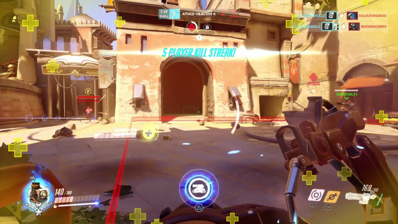 Overwatch Highlight Bastion's trophy Charge! YouTube