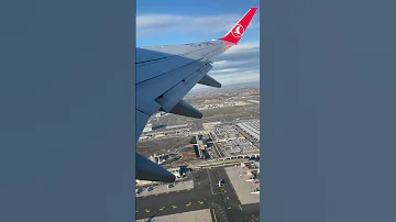 Best Take Off View Turkish Airlines اقلاع جميل الخطوط الجوية التركية Shorts 