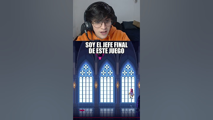 ASI ES SER EL JEFE FINAL DE UN JUEGO