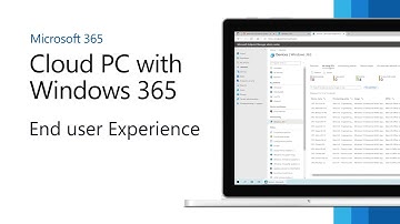 Windows 365 cloud PC - end-user experience demo