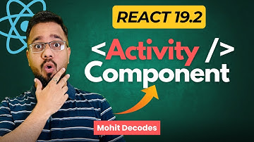 React 19.2 Activity Component | New Feature in React 19 - Step-by-Step Demo + Code Explained