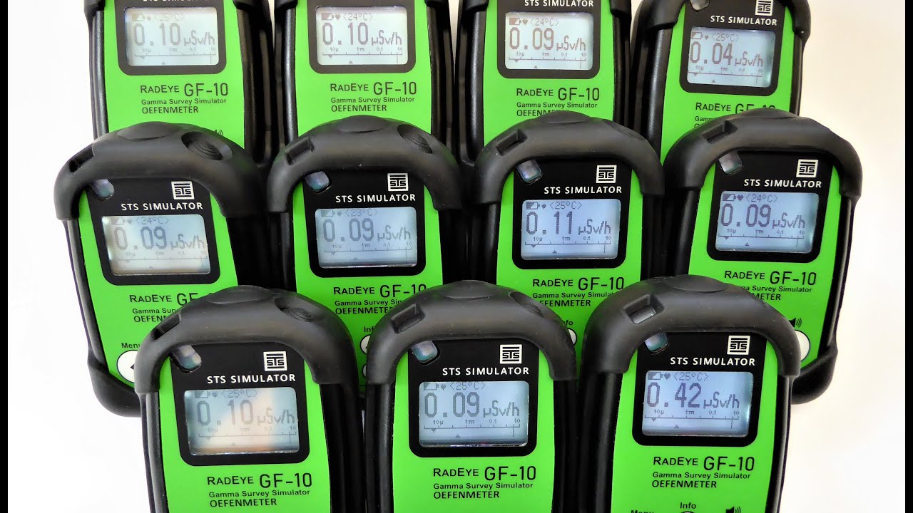 Thermo RadEeye SX Simulator Safe Training Systems Ltd YouTube