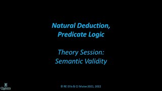 Logic58aSemanticValidity