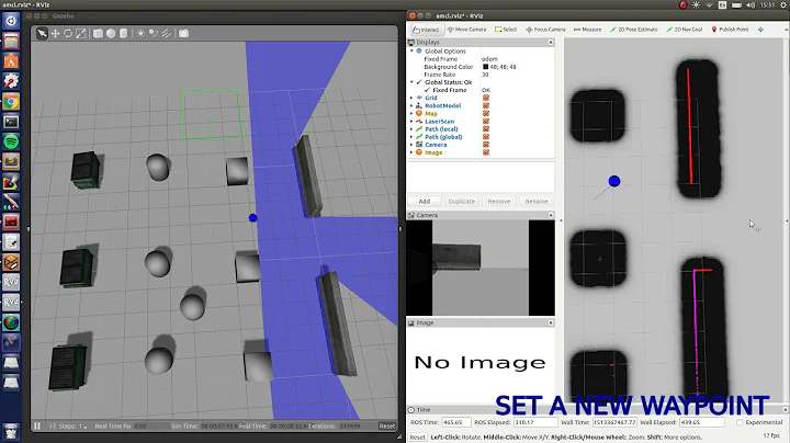 Mapping and Navigation: Using the ROS Navigation Stack (Loading the Map)